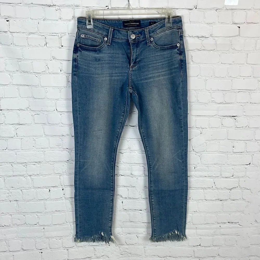 Lucky Brand Lolita Skinny Distressed Jeans